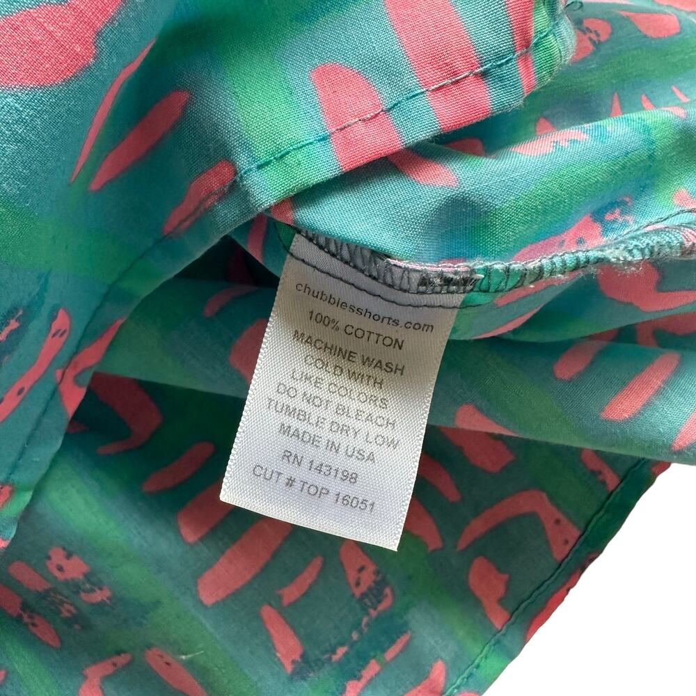 The Nutter Chubbies 80's Colorful Pattern Short S… - image 5